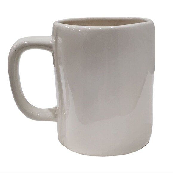 Rae Dunn I LOVE DADDY Embossed Ceramic Coffee Mug 16 Oz Ivory - Picture 3 of 8